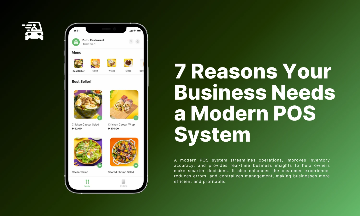D-Tru | 7 Reasons Your Business Needs a Modern POS System D-Tru | 7 Reasons Your Business Needs a Modern POS System